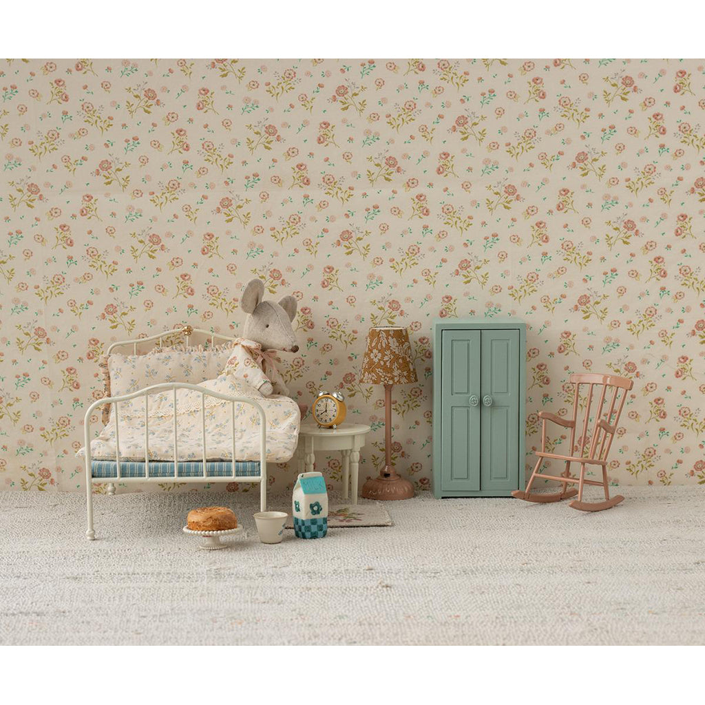 Maileg dukketilbehør til mus, vækkeur - Gul