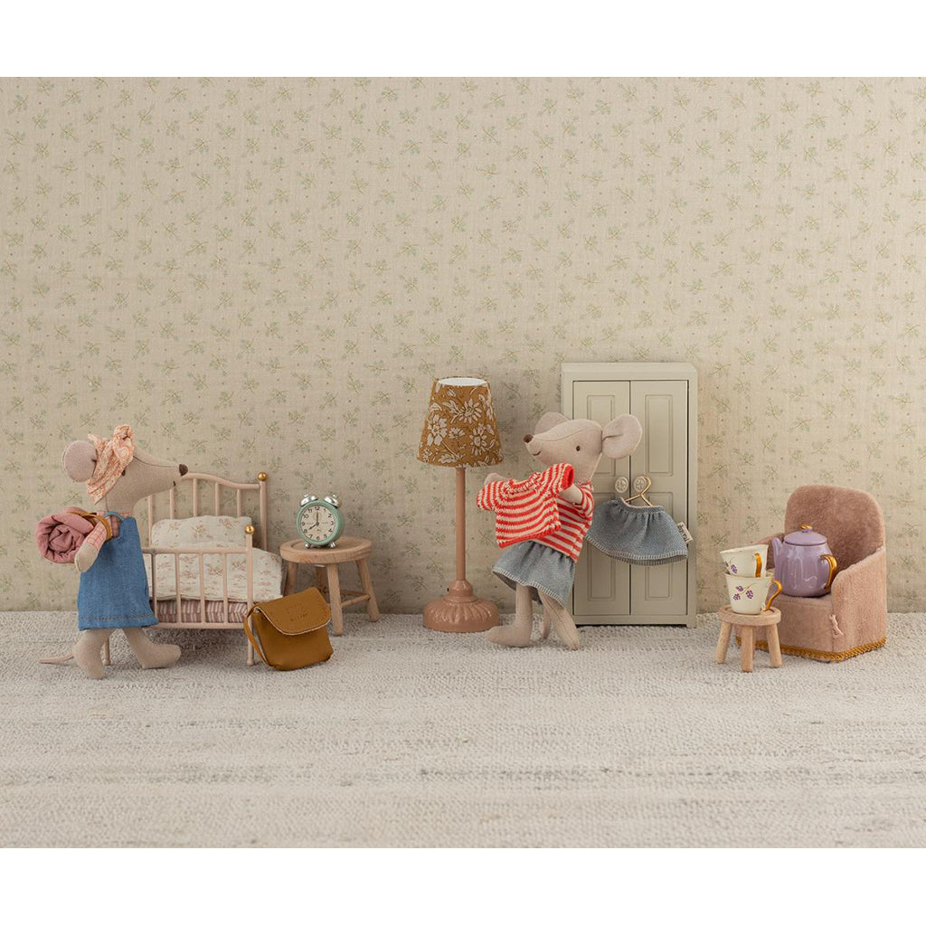 Maileg foldbar stol til mus - Pudder