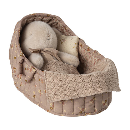 Maileg dukketilbehør til plyskaniner, Babylift, stor - Rosa