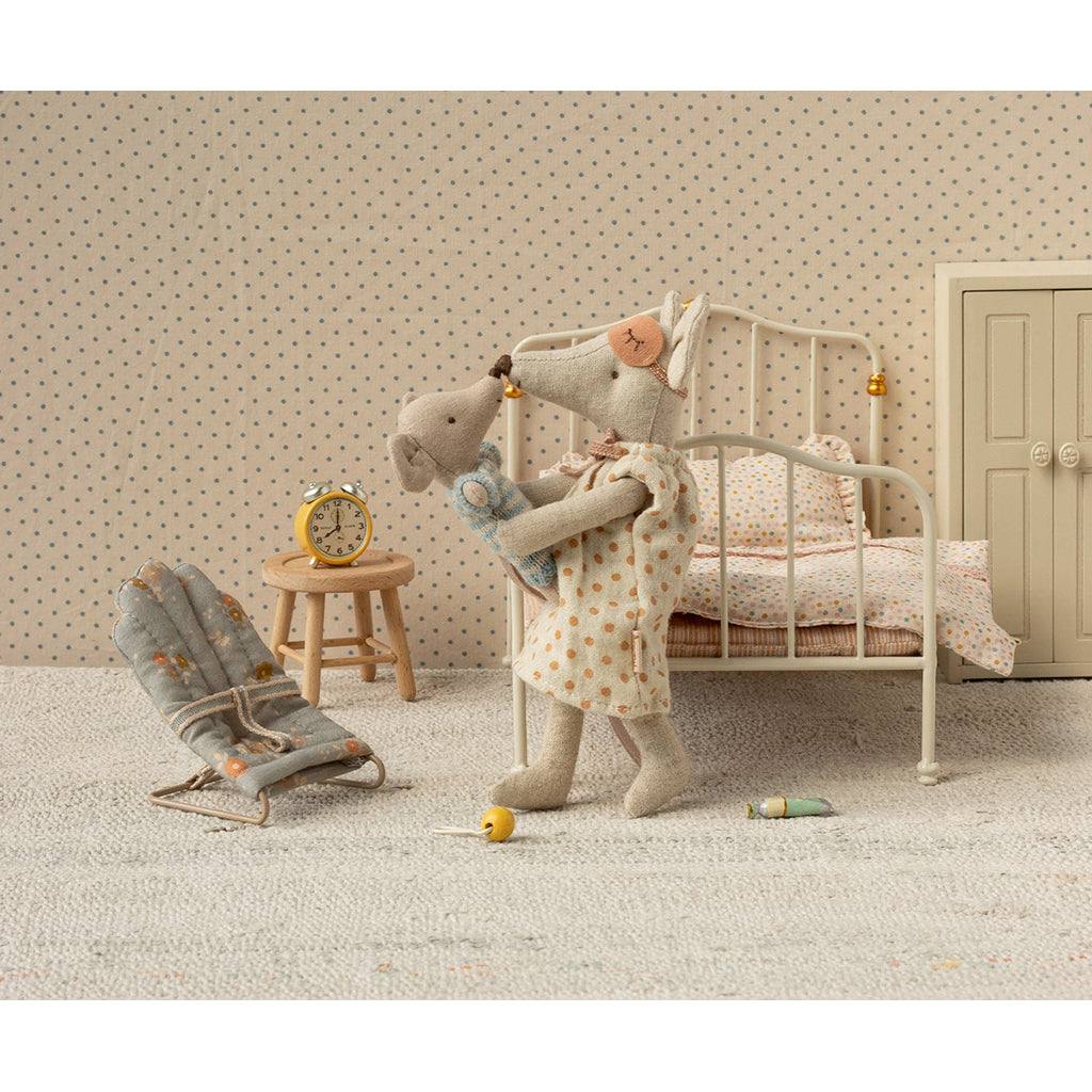 Maileg tilbehør til My kaniner og harer, skråstol - Blå