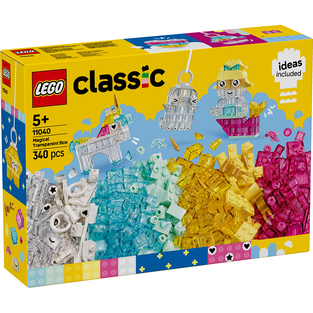 LEGO® Classic, Magiske gennemsigtige klodser