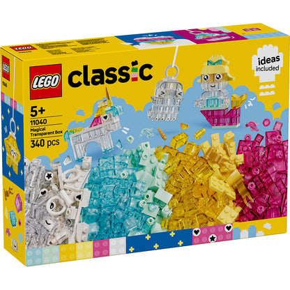LEGO® Classic, Magiske gennemsigtige klodser