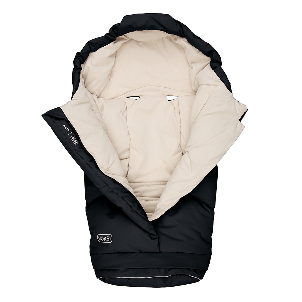 Voksi® City kørepose, Black Cream
