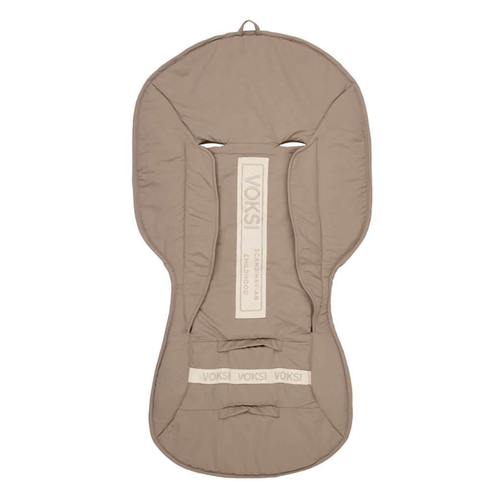 Voksi® Uld siddeunderlag til klapvogn, Walnut