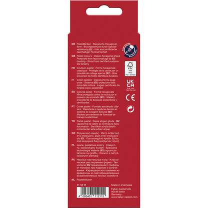 Faber-Castell, 10 stk farveblyanter - Pastel
