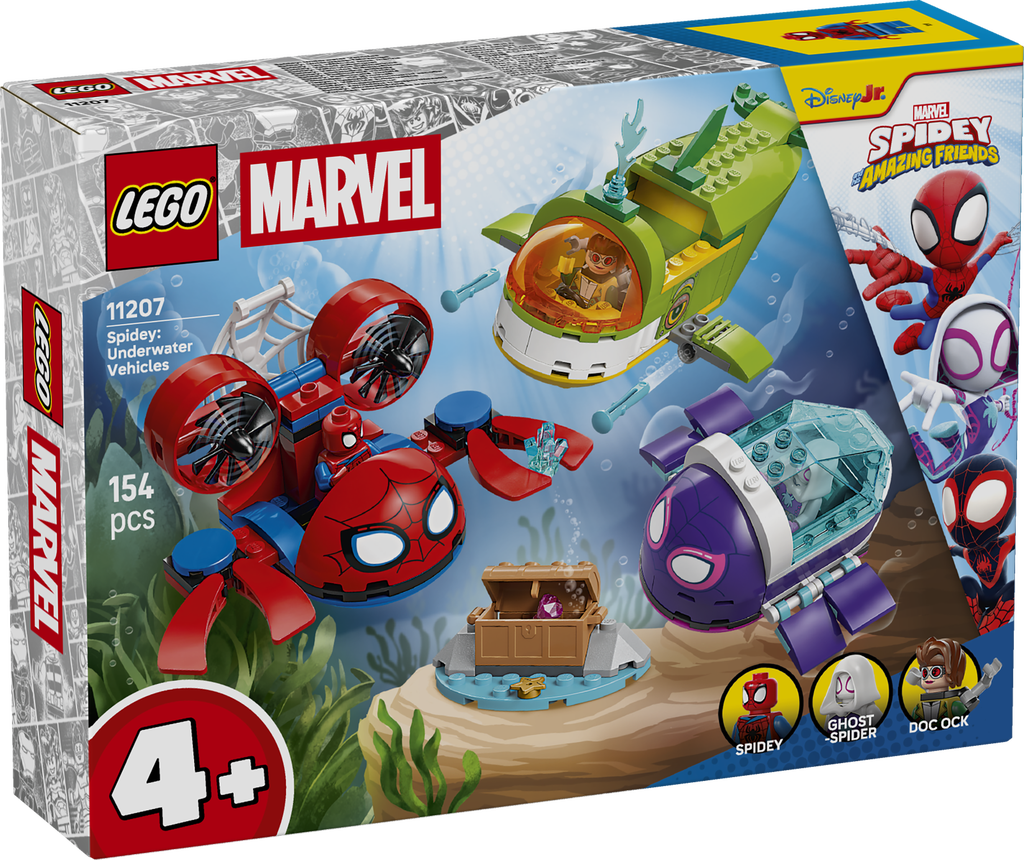 LEGO® Marvel, Spidey Undervandsfartøjer