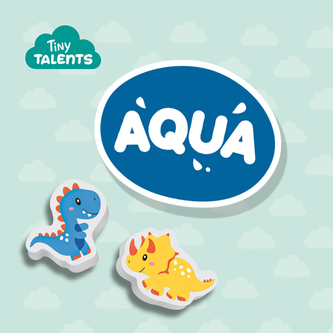 SES Creative Badelegetøj, Badefigurer i skum - Dinoer