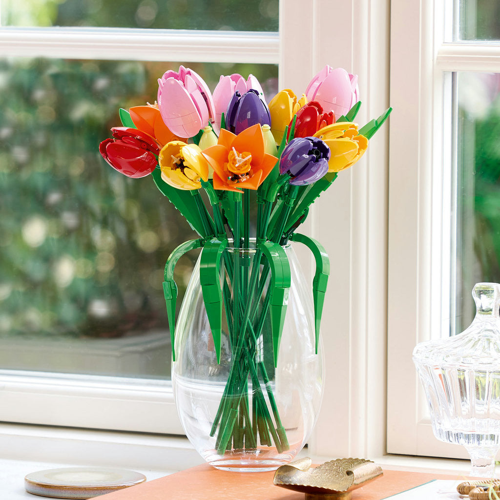 LEGO Botanicals Tulipanbuket Byg En Smuk Buket Til Din Bolig lego-botanicals-tulipanbuket-byg-en-smuk-buket-til-din-bolig