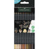 Faber-Castell, Black Edition, 12 stk farveblyanter - Skintones