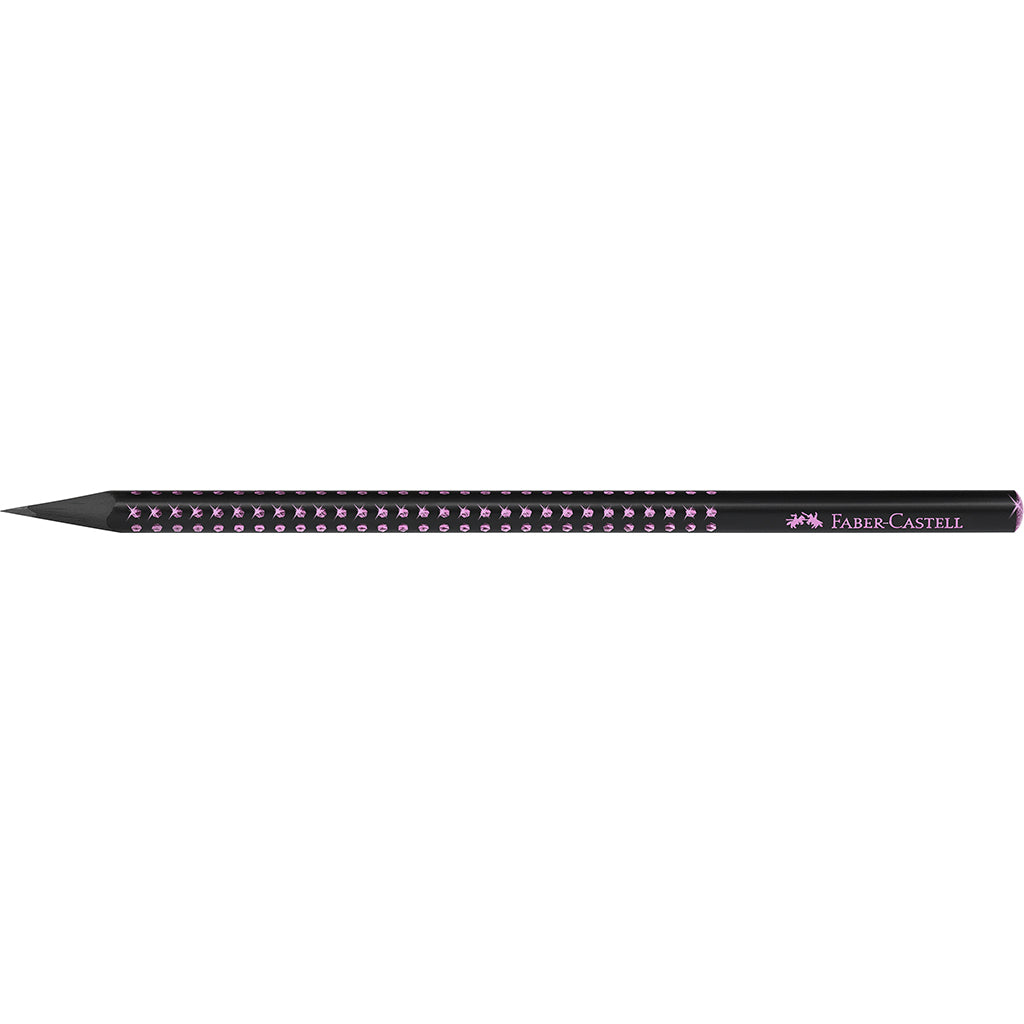 Faber-Castell, Sparkle blyant B – Midnight Rose