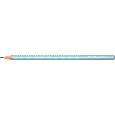 Faber-Castell Sparkle blyant m. glitter, Ocean metallic