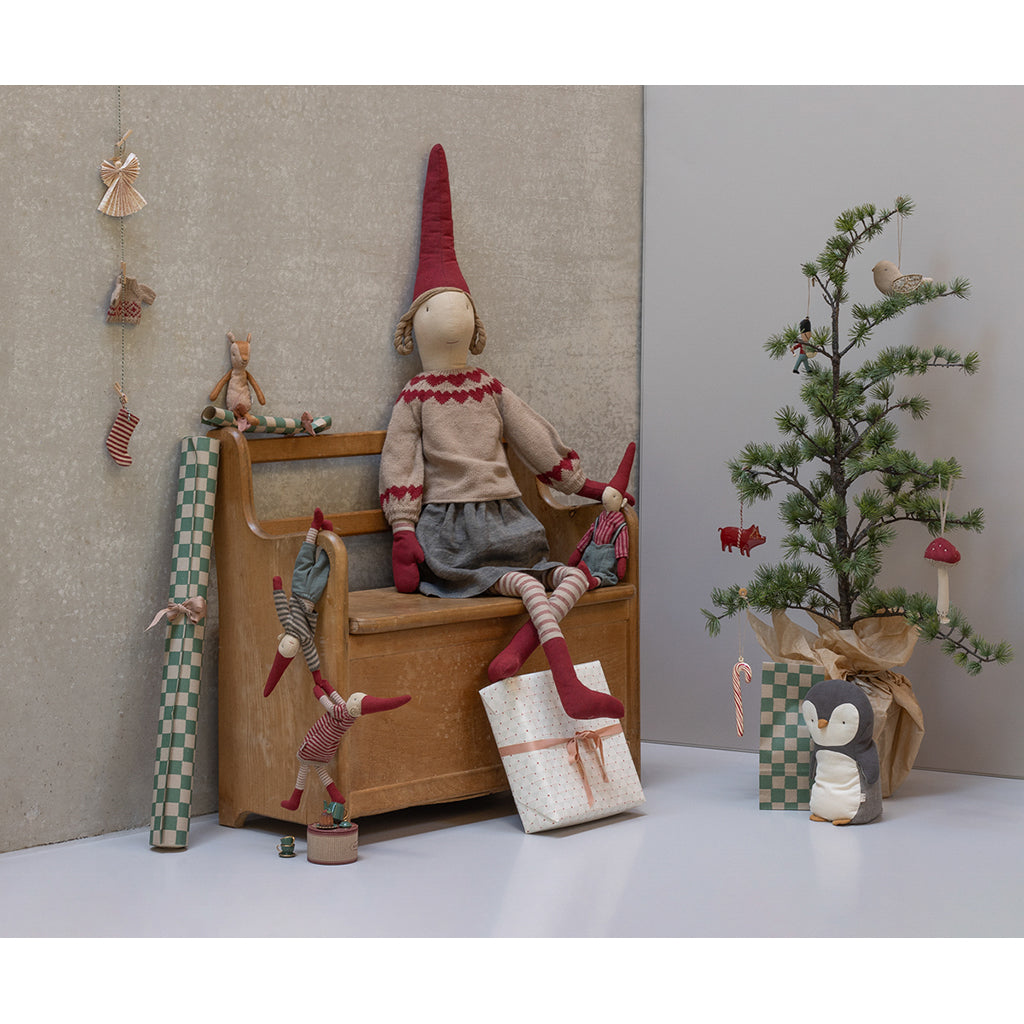 Maileg Nisse, Str. 1, Dreng - Strikket sweater