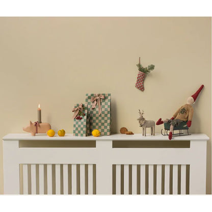 Maileg Lysestage, Mellem gris - Rosa