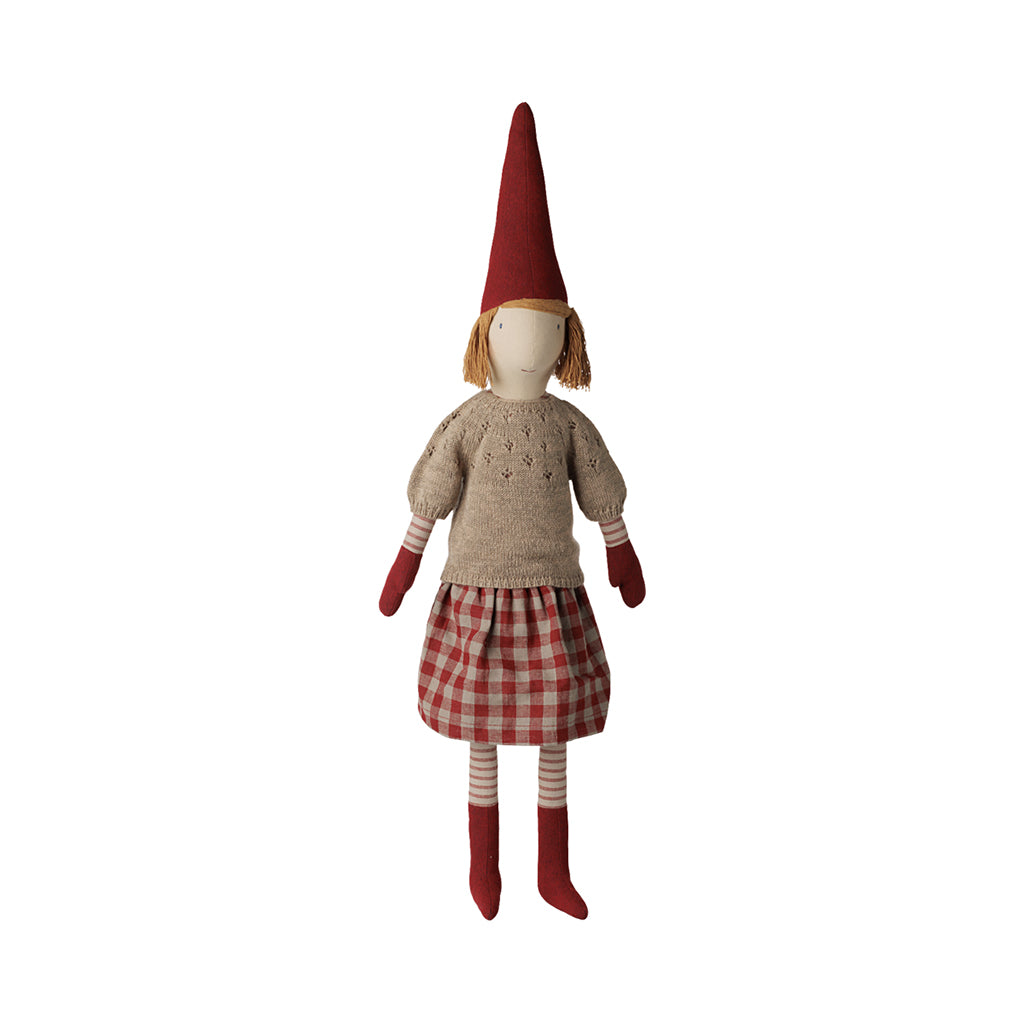 Maileg Nisse, Pixy str. 5, Pige - Strikket bluse