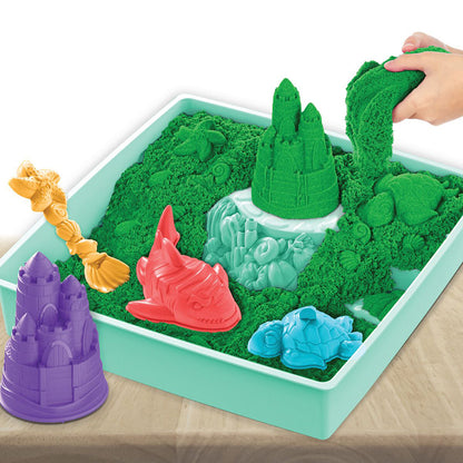 Kinetic Sand, Sandbox set - Green
