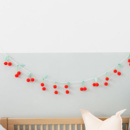 Meri Meri guirlander, Cherry - 2,1 meter