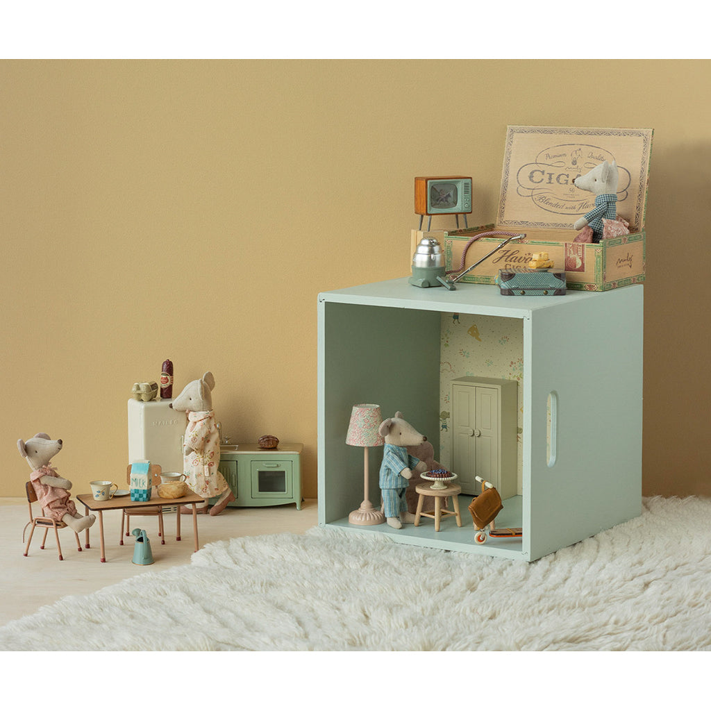 Maileg Bedstemor og bedstefar mus i cigaræske