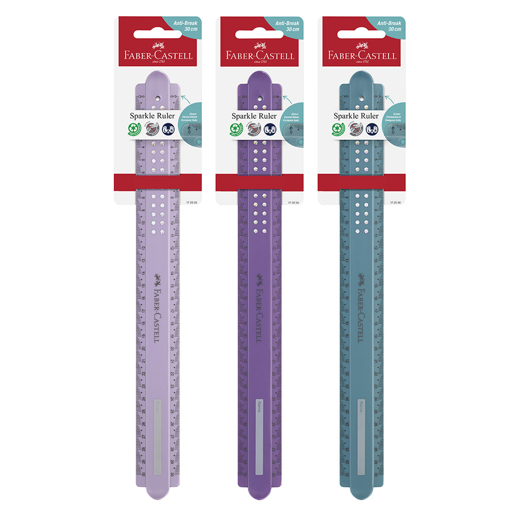 Faber-Castel Lineal 30 cm, Assorterede farver