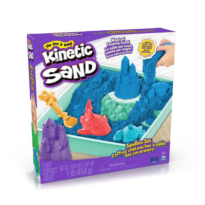 Kinetic Sand, Sandbox set - Blue