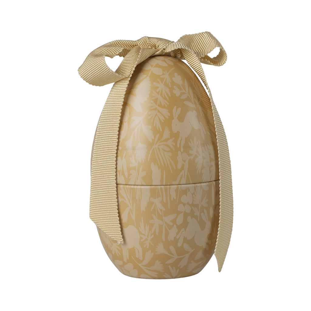 Maileg påskeæg i metal, lille - Gul