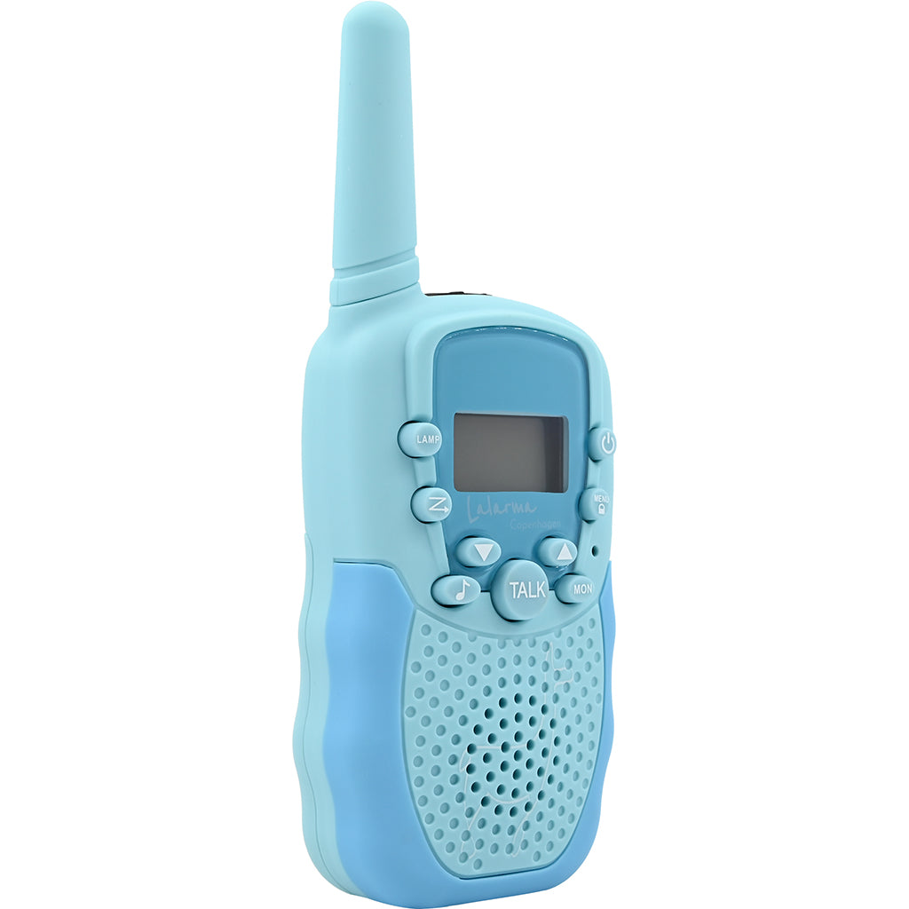 Lalarma walkie talkie til børn, blue