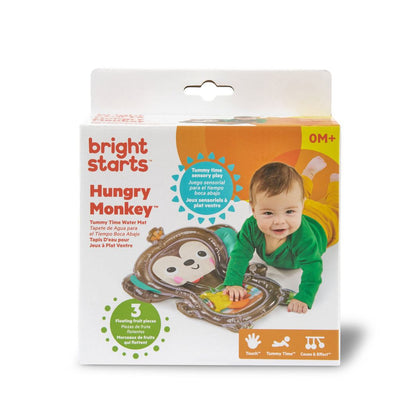 Bright Starts Babylegetøj, Aktivitetsmåtte med vand - Hungry Monkey™