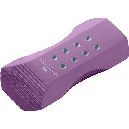 Faber-Castell viskelæder m glimmer, 3 ass. farver