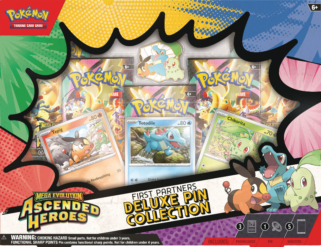 Pokémon TCG Ascended Heroes Deluxe Pin Collection