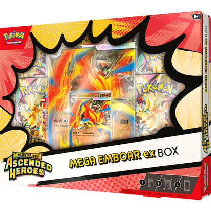 Pokémon Mega Evolution ME02.5: Ascendend heroes ex box - ass. variant