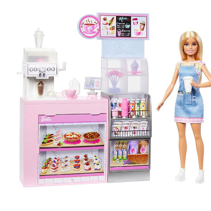 Barbie Career Coffee Shop, Barbie dukke m kaffebar