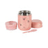 Konges Sløjd glitter termo madkasse, Cherry glitter