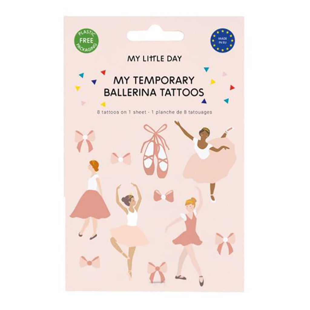 My Little Day Tatoveringer, 12 stk - Ballerina