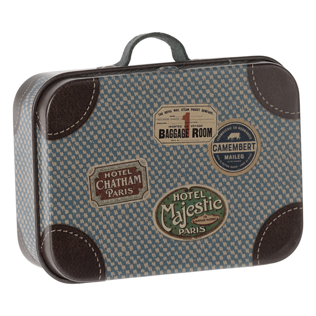 Maileg Kuffert, Micro - Blå