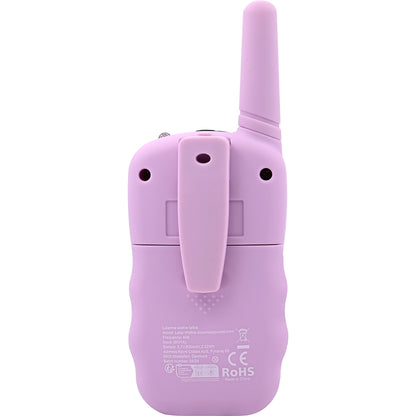 Lalarma walkie talkie til børn, purple