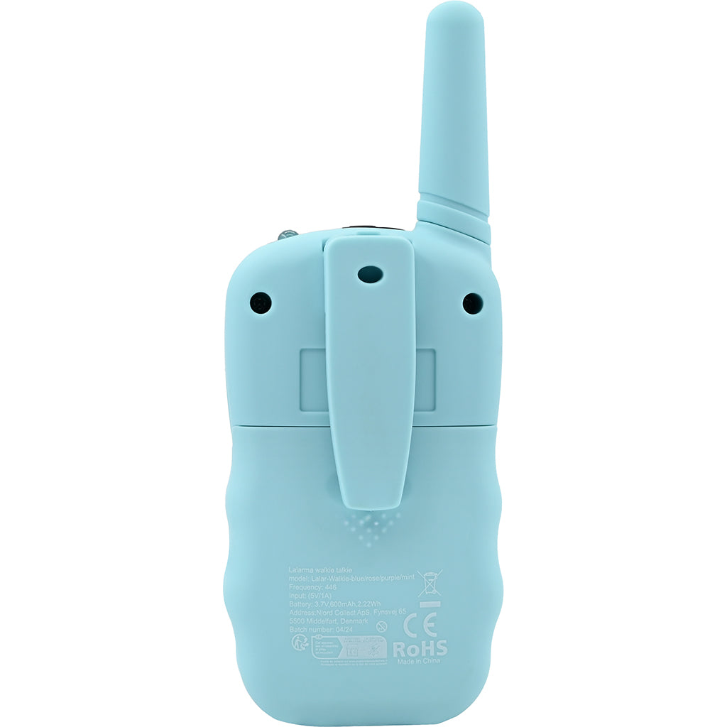 Lalarma walkie talkie til børn, blue