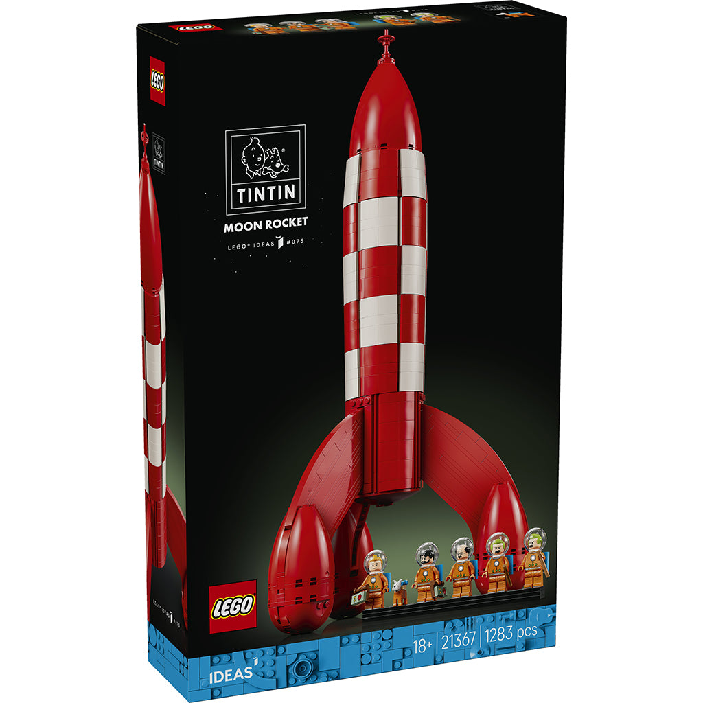 LEGO® Ideas Måneraketten fra Tintin® 