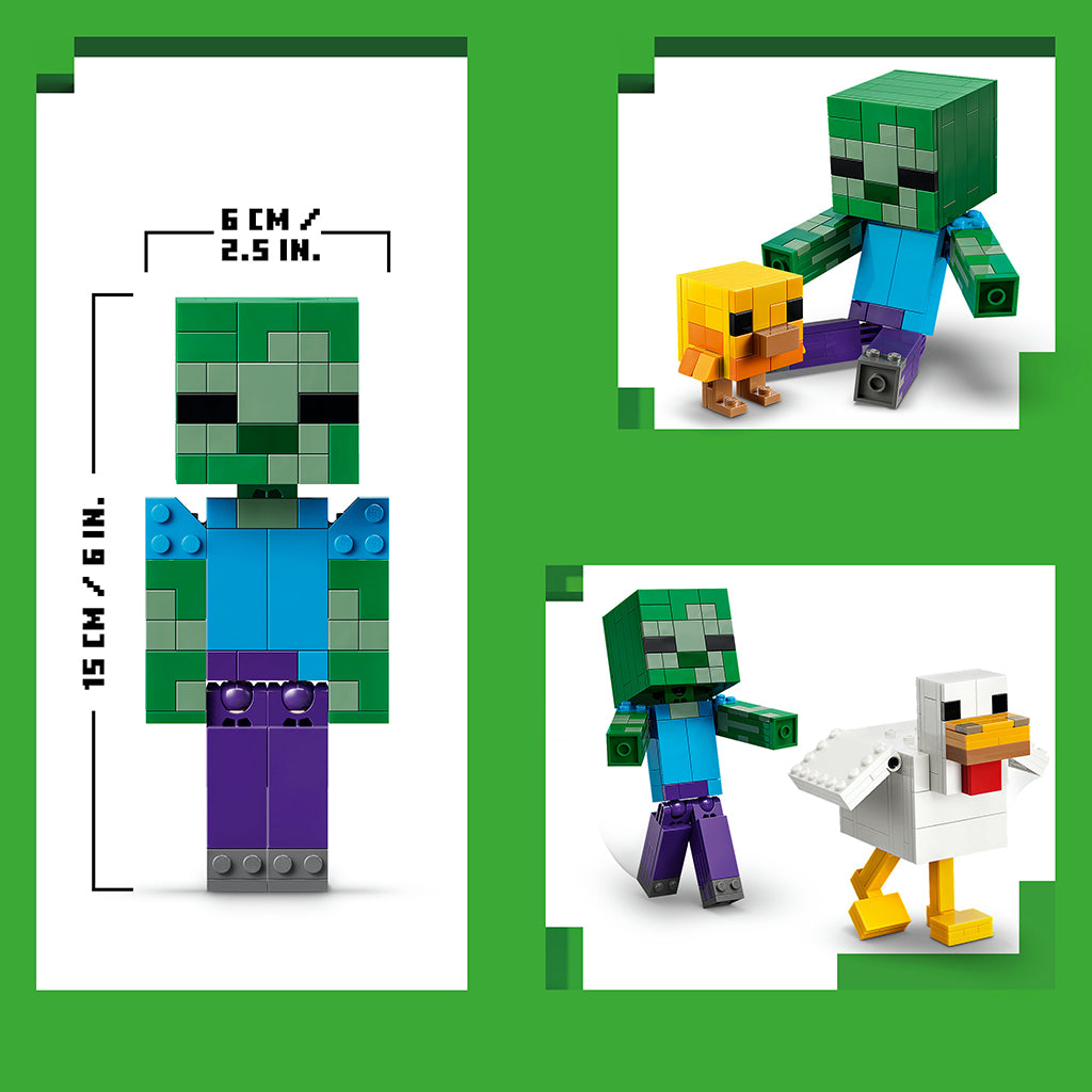 LEGO® Minecraft® Hønsejockey