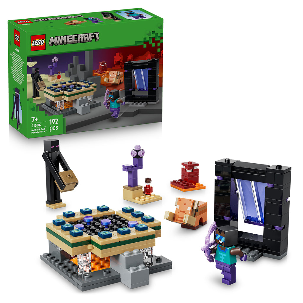 LEGO® Minecraft®, Nether- og End-portalrejse