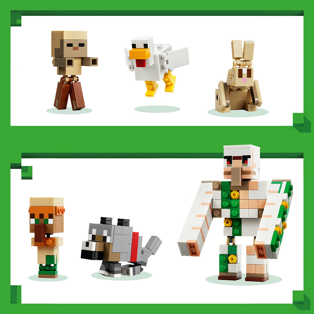 LEGO® Minecraft® Hønsejockey-ørkenangreb