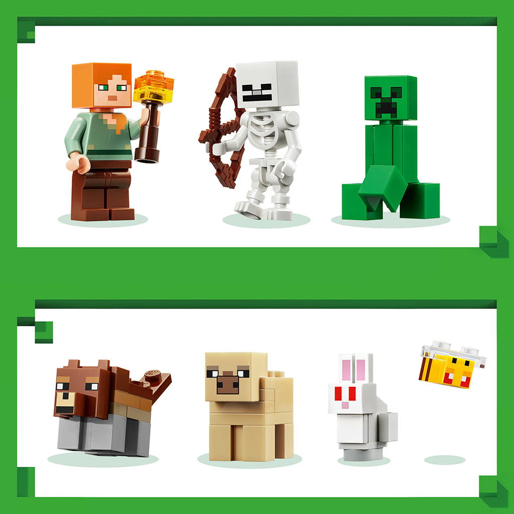 LEGO® Minecraft® Første nats eventyr