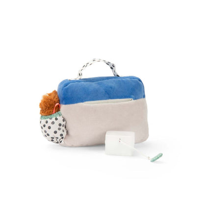 Moulin Roty Tøjdyr med musikoptræk, Radio 22 cm - Puce &amp; Pilou