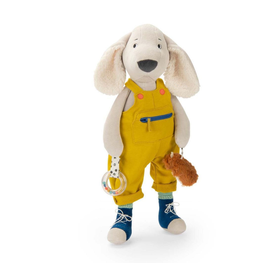 Moulin Roty Aktivitetstøjdyr - Hunden Pilou 56 cm