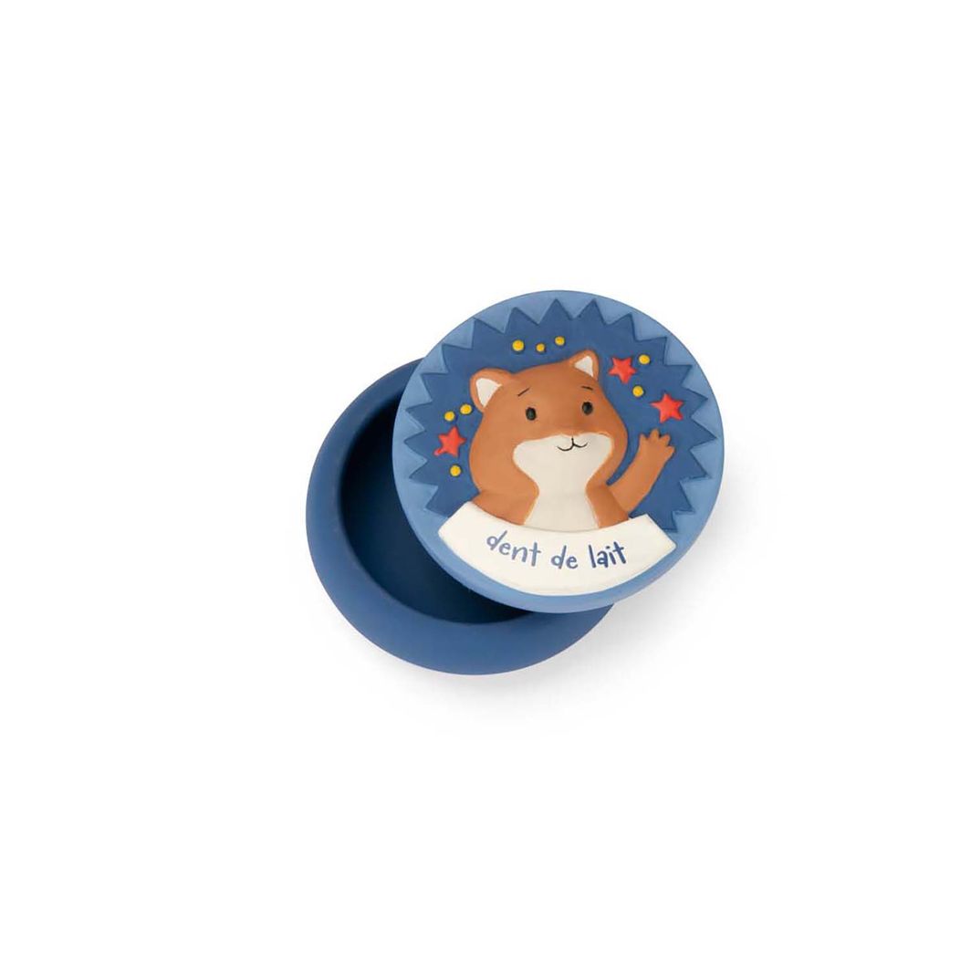 Moulin Roty Æske til mælketænder, Puce &amp; Pilou