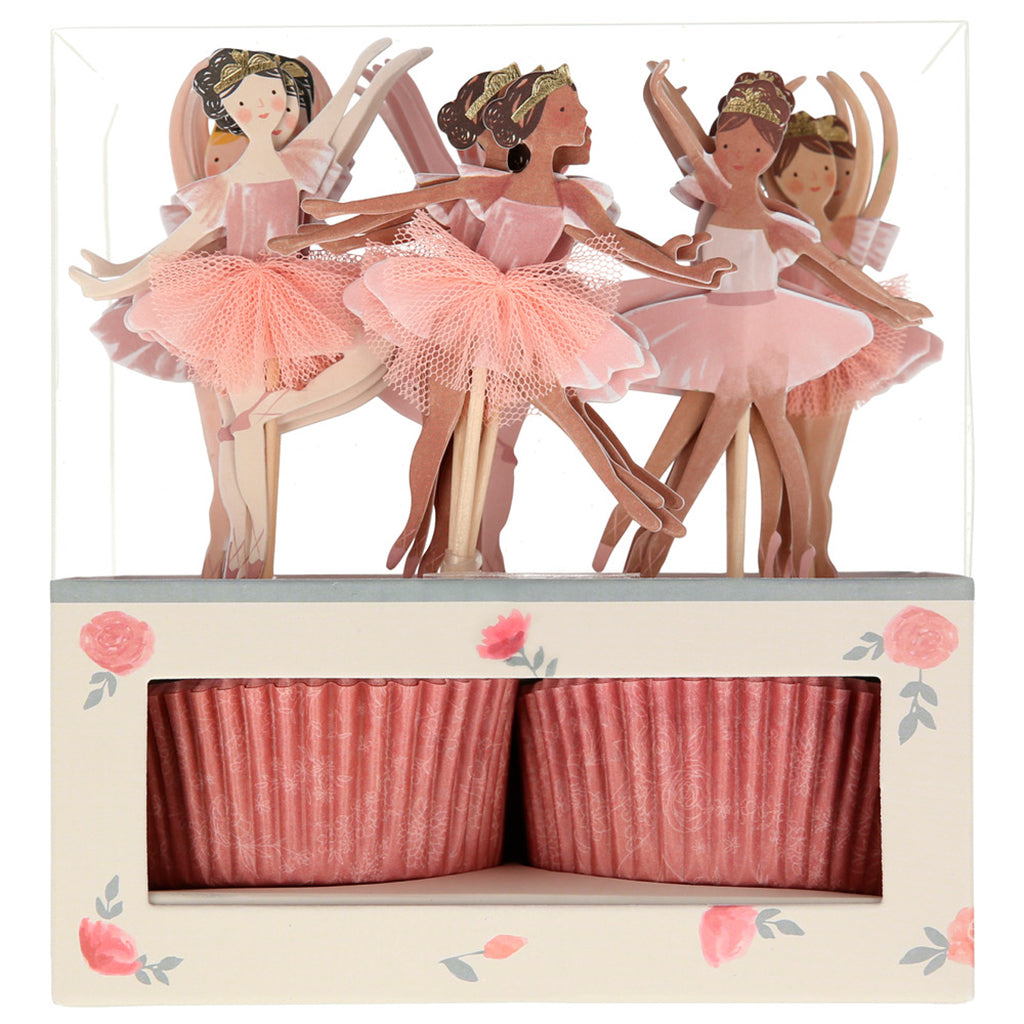 Meri Meri cupcake sæt, Ballerina