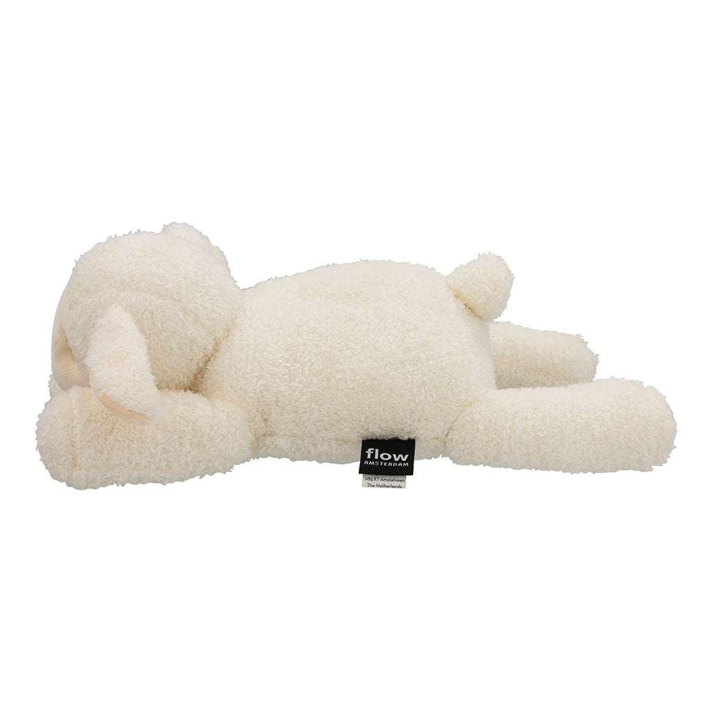 Flow Amsterdam Hjertelydsbamse m genopladeligt batteri, Rosie beige