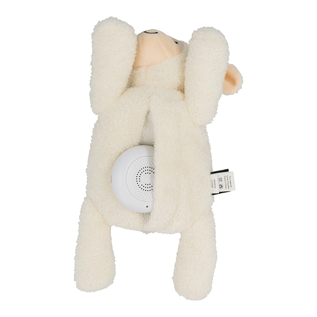 Flow Amsterdam Hjertelydsbamse m genopladeligt batteri, Rosie beige