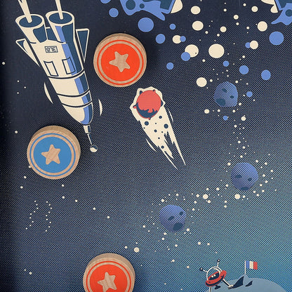 Vilac Duelspillet, Skyd med elastik - Space