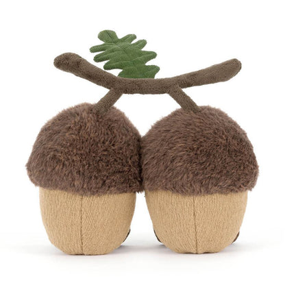 Jellycat bamse, Amuseables Ort &amp; Tum agern - 18 cm