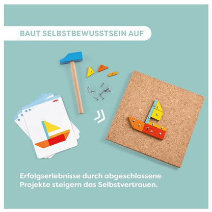 Haba Hammerbræt m søm, Geometriske former