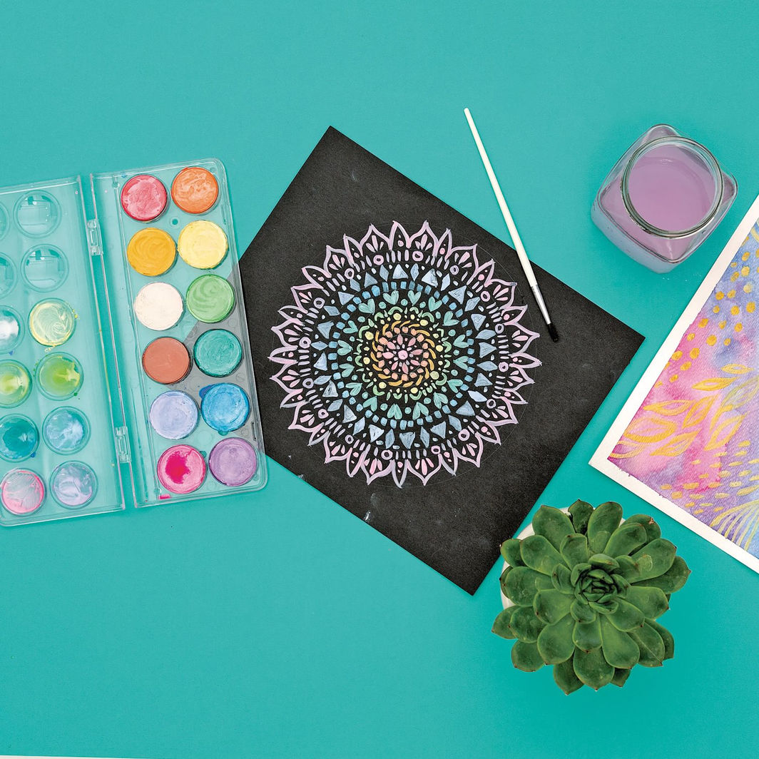 Ooly Vandfarve palette,  Chroma Blends - Pearlescent